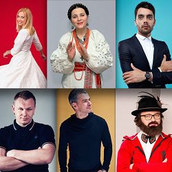 Ніна Матвієнко, Арсен Мірзоян, The Maneken, Олександр Положинський, Dzidzio, Тоня Матвієнко - Ніна Матвієнко